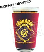 Pint Glass Sleeve - No Bottom - Neoprene