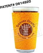 Pint Glass Sleeves - No Bottom - Neoprene - Full Color